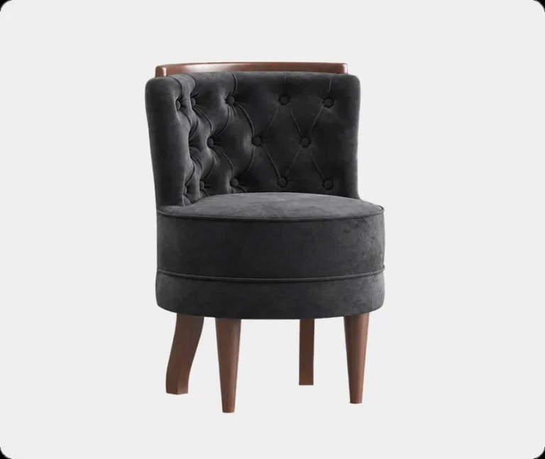 Elegant Round Sofa Chair for Ultimate Relaxation Hover Image